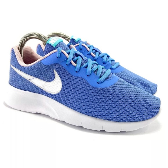 Nike Girl's Tanjun Royal Pulse Running Shoes (PS) - Picture 2 of 8